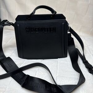 Steve Madden Black Satchel Bag